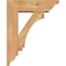 Ekena Millwork Imperial Traditional Smooth Bracket w/ Offset Brace, Western Red Cedar, 5 1/2"W x 16"D x 20"H BKT0604X16X20IMP01SWR - alternate 4
